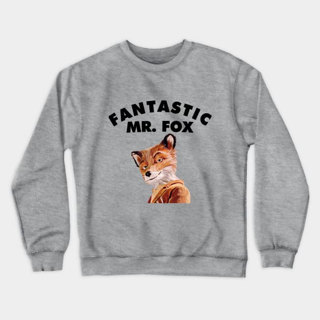 Fantastic Mr Fox Wes Anderson Crewneck Sweatshirt by thegoldenyears